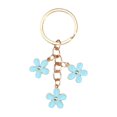 thumbnail image 1 of Cute Flower Key Chain Bag Charm Keyring Gift For Women Gifts Best Girls W6T5, 1 of 9