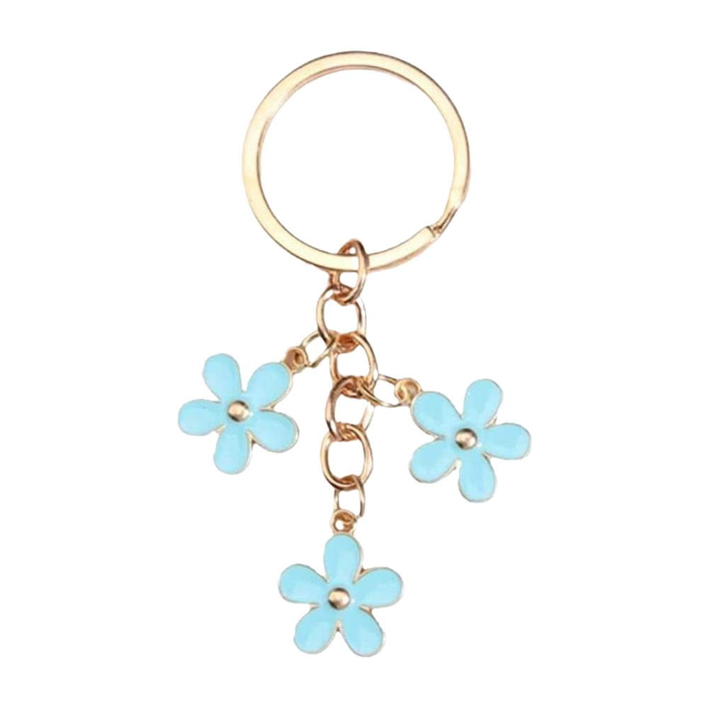 Porte-clés Fleurs Evadollina - Lot De 10 Pièces Aesthetic, Style Clean Girl - Cadeaux Pour Meilleure Amie, Accessoires De Sac