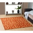 thumbnail image 3 of Furnish My Place Giraffe On Stilts Area Rug, Animal Print Area Rug, Pet-Friendly Rug, Baby Nursery Mat, Indoor Area Rug, Perfect for Living Room, Playroom, 2' x 2' Square - Set of 3, 3 of 5