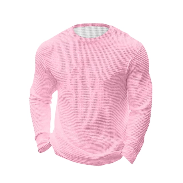 Color Su Propio Pijamas Hombres Fitness Home Wear Moda Suelta Casual Color Sólido Camiseta Deportes Top para Casual Diario