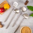 thumbnail image 4 of Juego de utensilios de cocina Standcn, espátula de trabajo de 17 pulgadas, cucharón, 4 unidades, 4 of 6