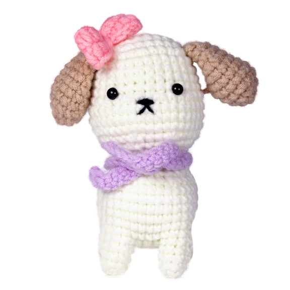 Wizardi Amigurumi DIY Crochet Kit - Dog F07N8-M52
