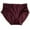 Wine B, variant on Ashirexll Ladies Underwear Panties, Plus Size Underwear for Women, Fall Satin Lace Comfortable Soft Plus Size Hip Hugger Breathable Triangle Panties