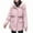womens winter coats-22-pink, variant on Womens Winter Coats Womens Winter Thicken Puffer Coat Jacket Warm Faux Fur Lined Down Jackets Parka Hooded Windproof Coats with Pockets Light Denim Jacket for Women