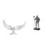 thumbnail image 1 of Estatua De Caballero ángel, Figura De Resina, Artesanía, Decoración, Adorno, Escultura Para Oficina, Inauguración De La Casa, Estantería, Pasillo, Escritorio, Entrada, Chimenea,, 1 of 8