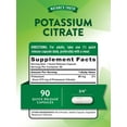 thumbnail image 2 of Potassium Citrate 275mg | 90 Capsules | For Men and Women | Non-GMO, Gluten Free | by Nature's Truth, 2 of 7