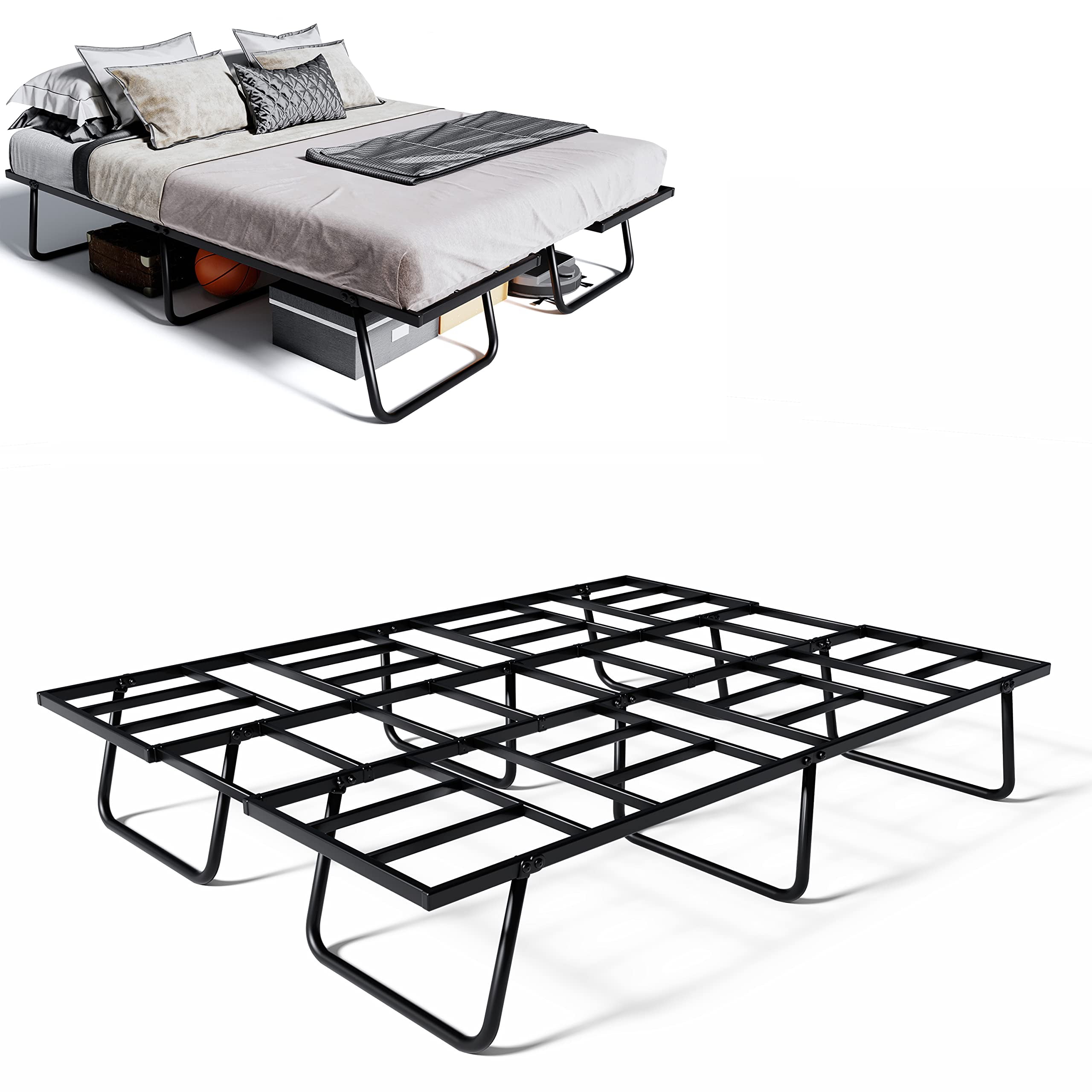 UrbanLab NEST Slumber Queen Size Smart Foldable Bed Frame Tool Free urbanlab-nest-slumber-queen-size-smart-foldable-bed-frame-tool-free
