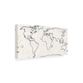 thumbnail image 2 of Sue Schlabach 'Sketch Map Navy' Canvas Art, 2 of 3