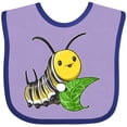 thumbnail image 3 of Inktastic Monarch Butterfly Caterpillar- Cute Baby Insect Boys or Girls Baby Bib, 3 of 4