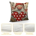 thumbnail image 4 of Valentines Day Pillow Covers Polka Dots Stripes Valentine Pillows Valentines Day Decorations for Sofa Couch, 4 of 5