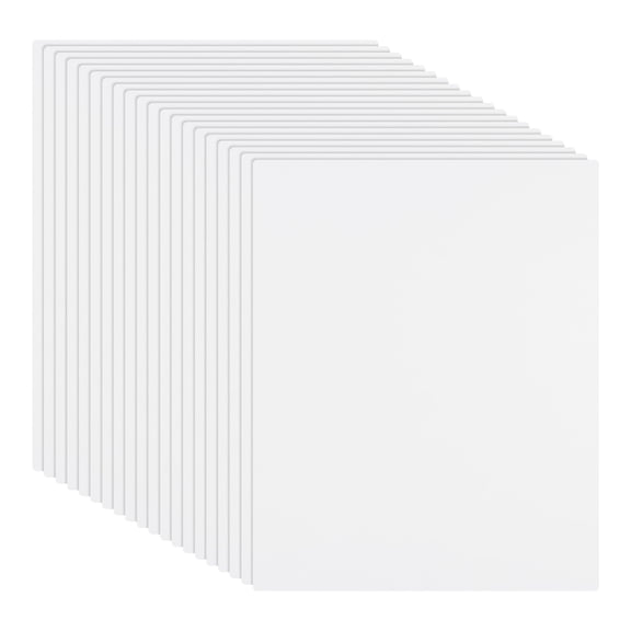 50 PCS White Foam Board 11x13.7 Inch, Foam Boards 1/8 Inch Thick Foam Poster Board, [for Presentation Projects, Art Crafts, Poster Making]