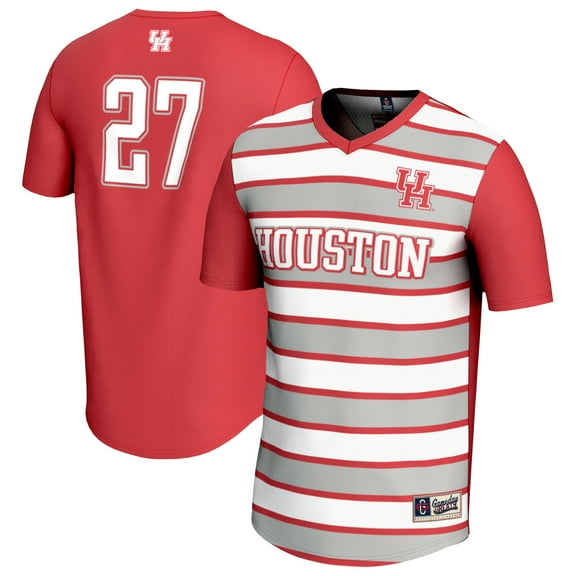 Unisex GameDay Greats #27 Red Houston Cougars Lightweight Soccer Fashion Jersey