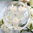 thumbnail image 2 of Efavormart Set of 12 Ivory Mini Floating Rose Candle Ideal for Aromatherapy Weddings Party Favors Home Decoration Supplies, 2 of 6