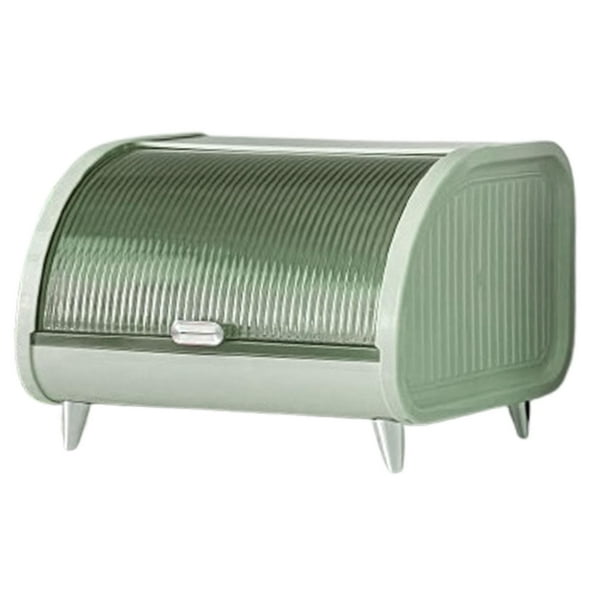 Caja de almacenamiento de escritorio, organizador para sala de estar, dormitorio, panera, refrigerio de lujo, maquillaje verde