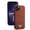 Brown, variant on Dteck Slim Case for iPhone 13 Pro Max with Credit Card Holder, Luxury PU Leather Protective Cover with Camera Lens Protector, Black