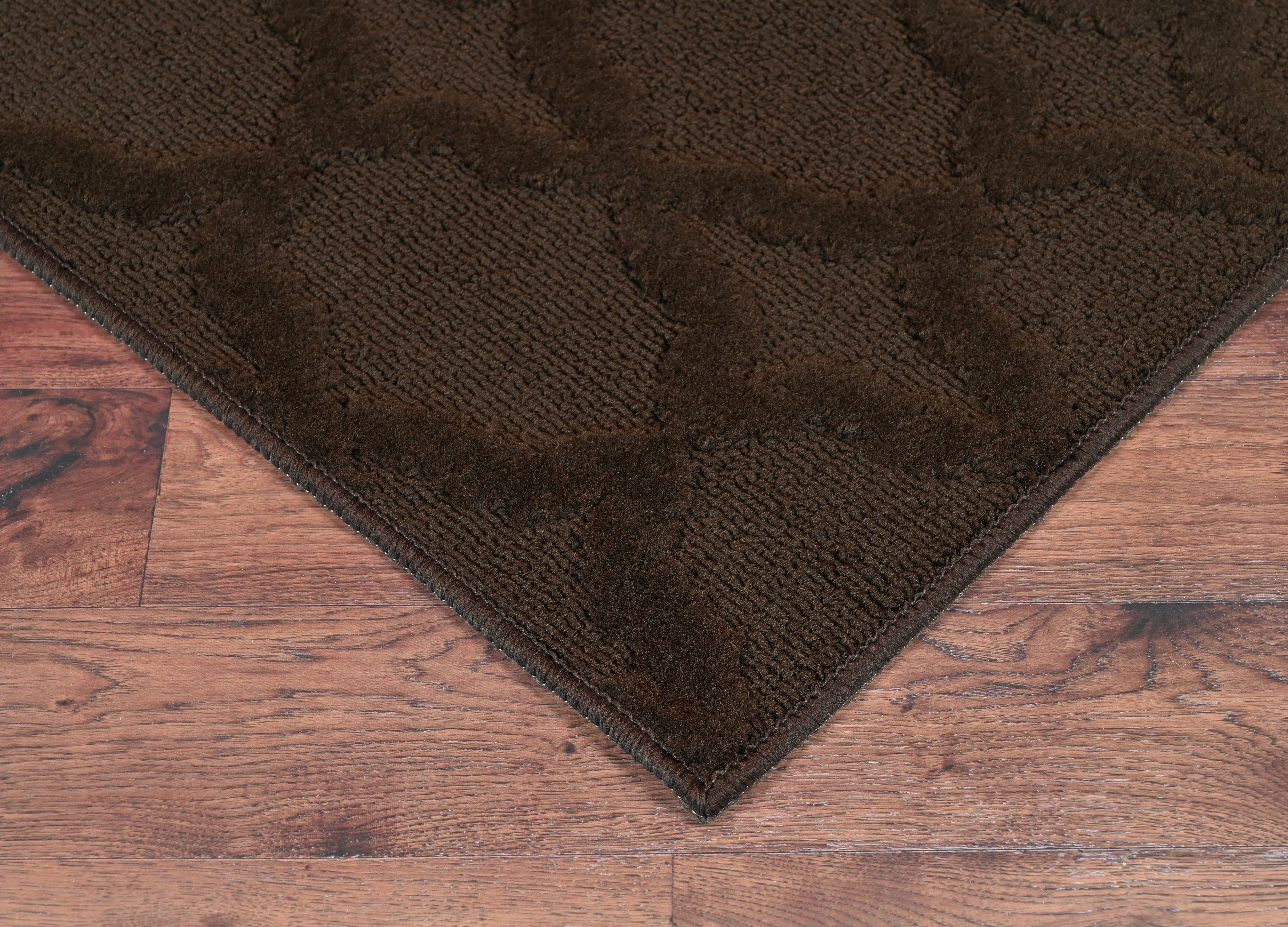 Garland Rug Sparta Mocha Indoor Area Rug, 7'6" x 9'6"