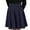 Navy, variant on Aayomet Midi Skirt Women's Solid Ombre Lightweight Flare Midi Pull On Closure Skirt,Navy M