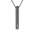 thumbnail image 2 of Collar de conmemorativa resistente Botella de perfume Buena cadena de sellado Impermeable Moda Negro sin Cadena Zulema collar de urna conmemorativa, 2 of 8