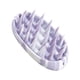 thumbnail image 2 of Cepillo de champú masajeador para el cuero cabelludo con cerdas de silicona suaves, cepillos de silicona para el cuero cabelludo para cabello húmedo y Violeta claro, 2 of 9