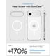 thumbnail image 4 of Funda para teléfono móvil Spigen iPhone 17 Air Ultra Hybrid MagFit, 4 of 7