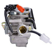 PD24J Carburetor for 4-Stroke GY6 125cc 150cc ATV Go Karts Scooter Mopeds QMJ/QMI157 QMJ/QMI152 - Manifold Intake Fiameter 24mm PD24J Carb