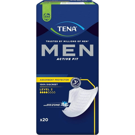 TENA for Men Level 2 (1 Pack of 20)