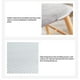 thumbnail image 4 of Toystoory Cojín para silla con lazos para taburete, almohada cuadrada para el hogar y la Oficina, cojines transpirables inclinados, alfombrilla Decoración del hogar Azul Toystoory HA083965-02, 4 of 6