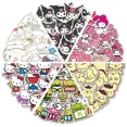 thumbnail image 1 of Pegatinas de piezas para niños, calcomanías de My Melody para portátil, funda de teléfono, Sanrio, My Melody, 50 Uds.1329, 1 of 1