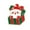 3, variant on Cheerful Santa Face Brooch Alloy Christmas Pin For Clothing Decoration Secured Backing Design Sturdy Holiday Themed Accessory