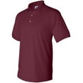 thumbnail image 3 of Gildan Mens DryBlend Jersey Sport Shirt, S, Maroon, 3 of 5