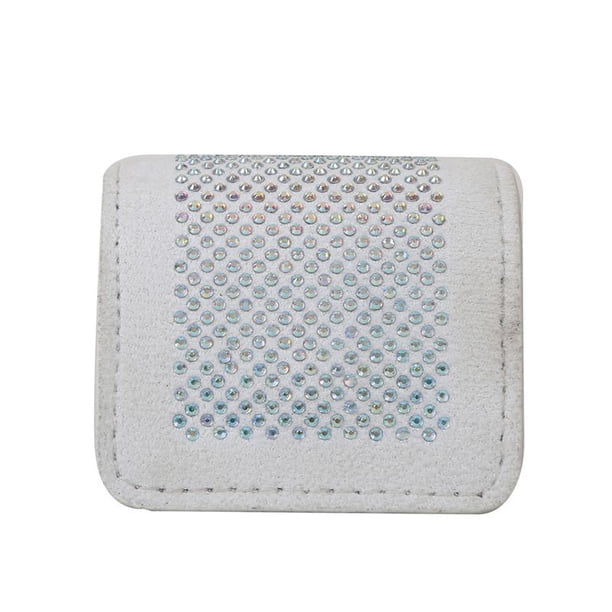 Bolsa De Hombro Bolso bandolera para mujer Cadena Mini Diamantes simples Flap Ladies Purse (Blanco) Tmvgtek Para Estrenar