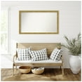 thumbnail image 3 of Amanti Art Custom Framed Wall and Bathroom Mirror (29.25 x 49.25 in.), Angled Gold Frame, 3 of 7