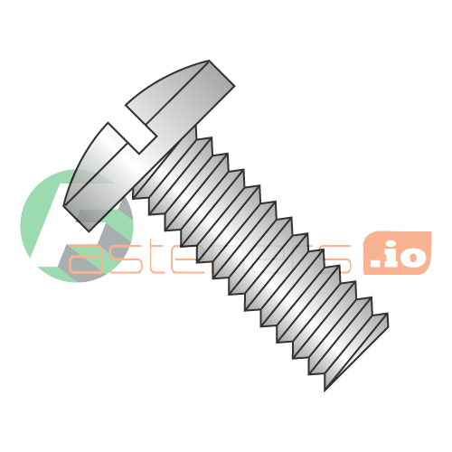 6-32 x 5/8" Machine Screws / Slotted / Binder Undercut Head / 18-8 Stainless Steel (Quantity: 5,000 pcs)
