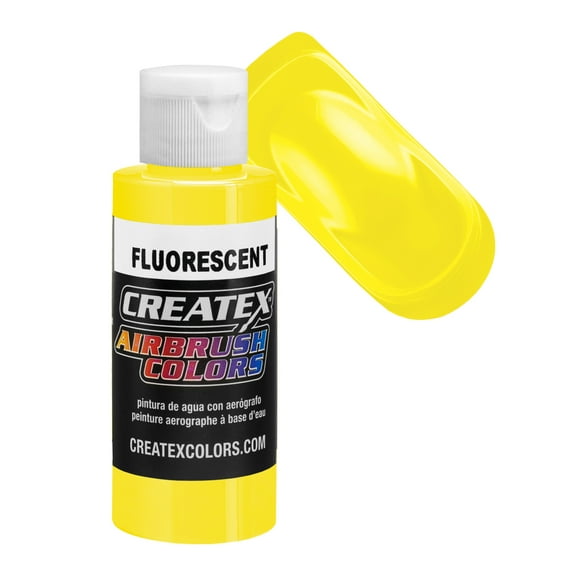 Createx Colors / Iwata 540502 Airbrush Fluorescent Yellow 2Oz
