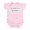 Petal Pink, variant on - My Daddy Is A Mechanic Infant Bodysuit - Baby Light Bodysuit, Size Newborn - 24 Months