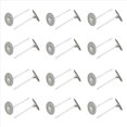 thumbnail image 3 of Mechas de Vela de 3000 Piezas, Mecha de Vela de Humo Bajo de 1 Pulgada con LengüEtas de Metal, Mechas de Luz de Té para Hacer Velas, 3 of 5