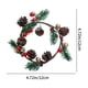 thumbnail image 3 of Christmas Wreaths Cones Door And Window Decorations PVC Red Fruit Garlands Rings Pendants Christmas Tree Ornaments, 3 of 7