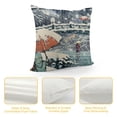 thumbnail image 4 of Orinice Snow Umbrella Graphic Decorative Cushion Throw Pillow Cover Square Winter Pillow Case 1PC for Home Couch Living Room Bed Sofa 24x24in, 4 of 5