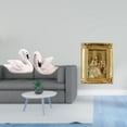 thumbnail image 2 of estatua de resina de cisne,Figuras de cisnes,estatuas,decoración para el hogar,bodas y fiestas.,Adornos de mesa de arte en escultura de resina,Marco de fotos,Soporte de resina para marco de, 2 of 8