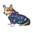thumbnail image 3 of Bingfone Skull flower cute Dog Clothes Hoodie, Pet Winter Coat,Puppy Sweatshirts for Small Dogs Boy Girl,Suitable for All Breeds-XX-Large, 3 of 6
