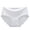 White, variant on Panties for Women,Seamless Panties Breathable Everyday Triangle Briefs Soft Mid Rise Comfortable Underwear For All Day Wear,Womens Underwear,Grey,L