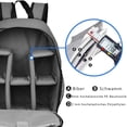 thumbnail image 3 of DSLR/SLR Camera Backpack, Multi-functional with Tripod Holders, Ultra Lightweight, Adjustable Shoulder Straps, All Weather Protection for Adults (One Size), 3 of 6