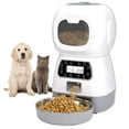 thumbnail image 1 of TFixol Smart Pet Feeder with Voice Recorder - 3.5L Automatic & Manual Feeding for Cats & Dogs, USB & Battery Powered, Detachable Metal Plate, Memory Function, Eco-Friendly ABS Material, 1 of 6