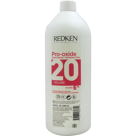 Redken Pro-Oxide Cream Developer 20 Volume 6%, 33.8 (Best Product To Bleach Hair At Home)