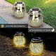 thumbnail image 4 of Solar Lanterns Outdoor, 2 Pack Hanging Solar Garden Lanterns with 30 LED, 4 of 5