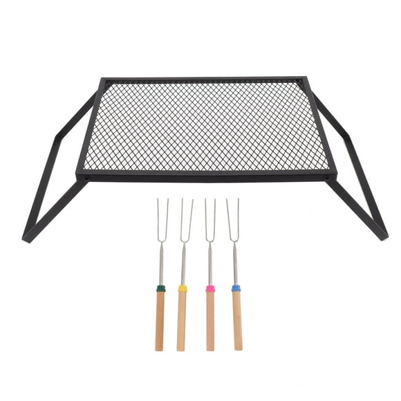Folding Camping Grill,Folding Campfire Grill Heat Campfire Grill Folding Campfire Grill True to Its Promise