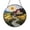 Stained Glass 7.87 Inch, variant on Cottage Meadow Stained Glass Suncatcher – Scenic Decorative Window Hanging