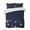 Blue, variant on Quilts Twin Size, Modern Soft Comforter Bedding Set for Bed, Japanese Style Minimalist Moon Stars Blue Lightweight Quilted Bedspread with Pillow Cover(2 Pieces) for All Season, 68x86 Inch