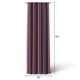 thumbnail image 6 of Mainstays Kids Red and Navy Blue Printed Blackout Rod Pocket with Back Tabs Single Curtain Panel, Set of 1, 38" W x 84" L, 6 of 8