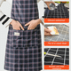 thumbnail image 3 of 3 uds delantal de cocina versión coreana moda impermeable-Cai Lange MFZFUKR CPB-DE-LYY1706-9, 3 of 5